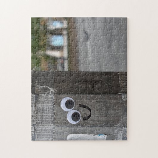 Google Eyes Eyeballs New York City Fotografy NYC Puzzle (Vertikal)