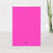 Google Eyes Valentine's Day Card Karte (Rückseite)