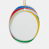 Google-Farben Keramik Ornament (Rechts)