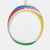 Google-Farben Keramik Ornament (Links)