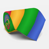 Google färbt Krawatte #2 (Gerollt)