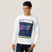 Google Gemini Männerhoodies-T - Shirt (Vorne ganz)