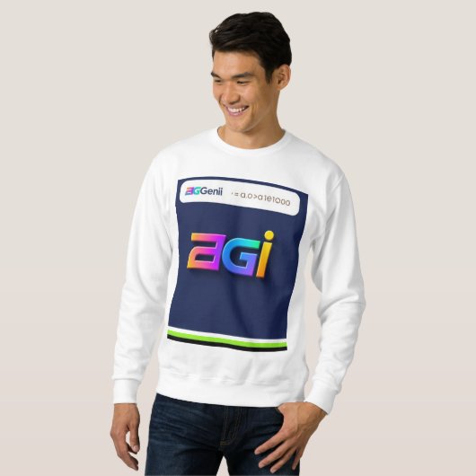 Google Gemini Männerhoodies-T - Shirt (Vorne ganz)
