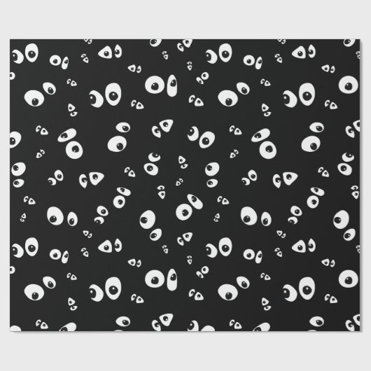 Google Google-Augen Muster Tissue Paper Geschenkpapier (Flach)