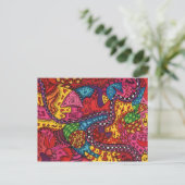 Google-Karte des Himmels Postkarte (Stehend Vorderseite)