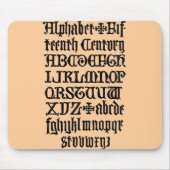 Google Letters Mouse Pad Mousepad (Vorne)