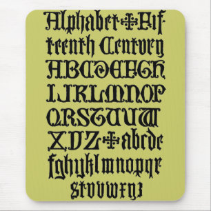 Google Letters Mouse Pad Mousepad