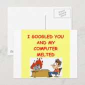 google Liebe Postkarte (Vorne/Hinten)