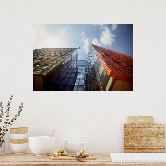 Google London Poster (Küche)