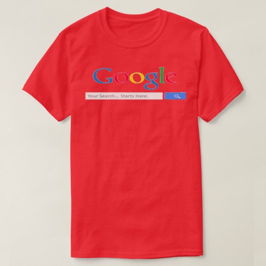Google-Motor T-Shirt (Design vorne)