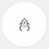 google pay rangoli Briefmarke Design Sticker (Vorderseite)