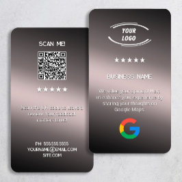Google Review Cards Visitenkarte