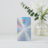Google Review Cards Visitenkarte (Stehend Vorderseite)