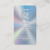 Google Review Cards Visitenkarte (Rückseite)