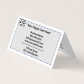 Google Review - Falsche Visitenkarte mit Coupon Visitenkarten (Rückseite)