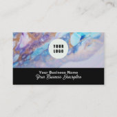 Google Review mit QR-Code Link Visitenkarte (Vorderseite)