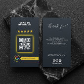 Google Review My Business Script Vielen Dank Qr Co Visitenkarte