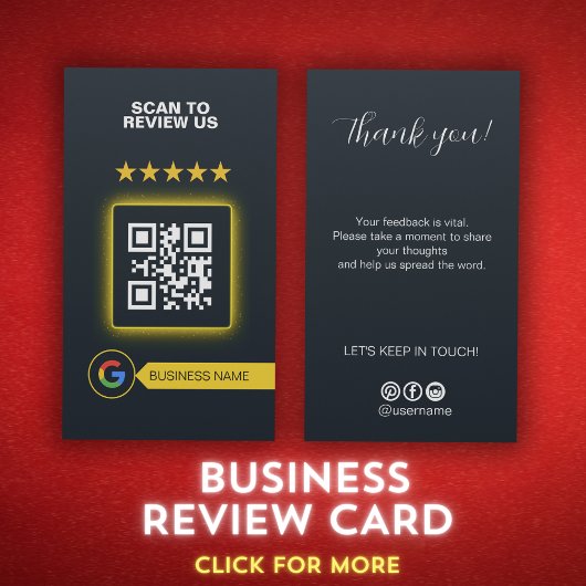 Google Review My Business Script Vielen Dank Qr Co Visitenkarte