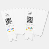 Google Review QR-Code Geschäftsbewertung Geschenkschachtel (Ungeklappt)