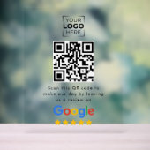 Google Review QR-Code Geschäftskundenbewertung  Acrylschild (Neutral)