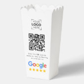 Google Review QR Code Geschäftskundenbewertung Geschenkschachtel (Rückseite)
