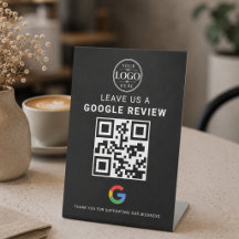 Google Review QR-Display