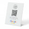 Google Reviews-Tischschild | QR-Code-Podest