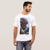 Google Roboter gepanzert Tshirt (Vorne ganz)