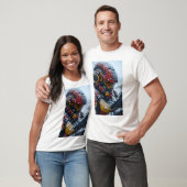 Google Roboter gepanzert Tshirt (Unisex)