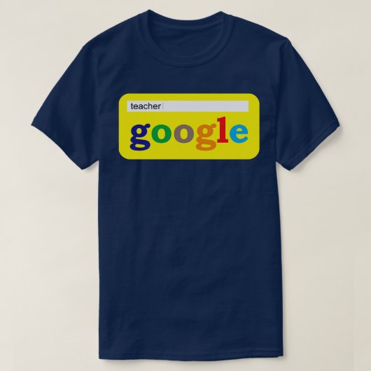 Google Teach T-Shirt (Design vorne)