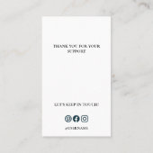 Google überprüft QN-Code für mein Firmenlogo Visitenkarte (Rückseite)