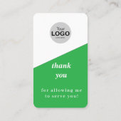 Google-Überprüfungskarte Visitenkarte (Rückseite)