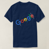 Google-Wortdesign T-Shirt (Design vorne)