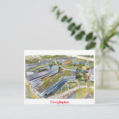 Googleplex Postkarte (Stehend Vorderseite)