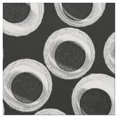 Googly Augendiagramm - Schwarzes Stoff (Nahaufnahme)