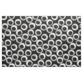 Googly Augendiagramm - Schwarzes Stoff (Fat Quarter (45,7 x 55,9 cm))