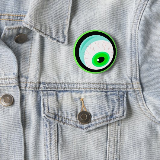 Googly Bug Eye Design Button (Beispiel)