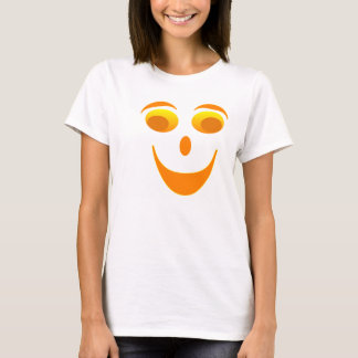 Googly Eyed OY Damen-Crew-T-Shirt, Weiß T-Shirt