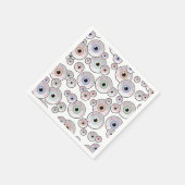 Googly Eyes Floating Serviette (Ecke)
