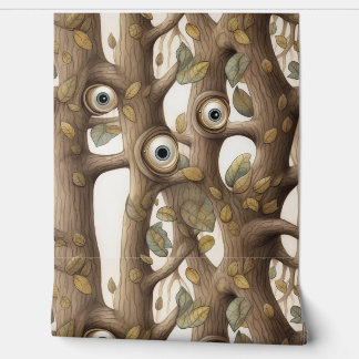 Googly Mit Augen Garden Botanical Tapete