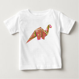 Googly-Mit Augen Origami Brachiosaur - Iridescent Baby T-shirt