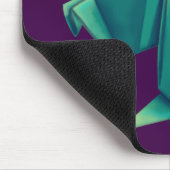 Googly-Mit Augen Origami Raptor Mousepad (Ecke)