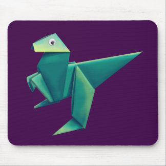 Googly-Mit Augen Origami Raptor Mousepad