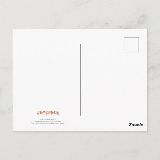 Goolwa Post Card - Dampfläufer Postkarte (Rückseite)