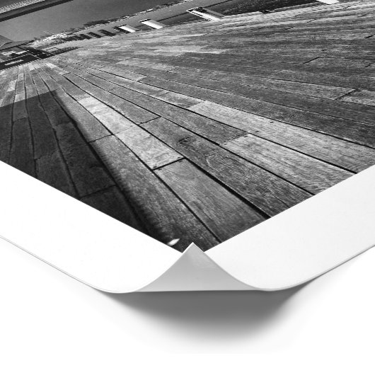 Goolwa Storm Panorama Print Poster (Ecke)