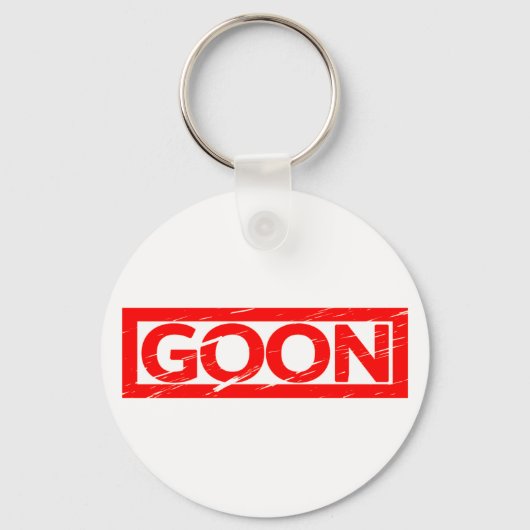 Goon Briefmarke Schlüsselanhänger (Vorderseite)