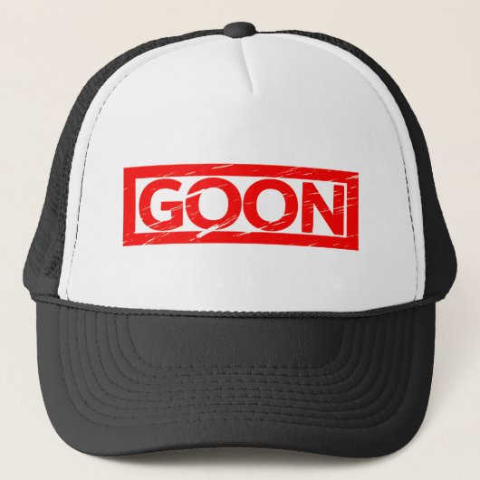 Goon Briefmarke Truckerkappe (Vorderseite)