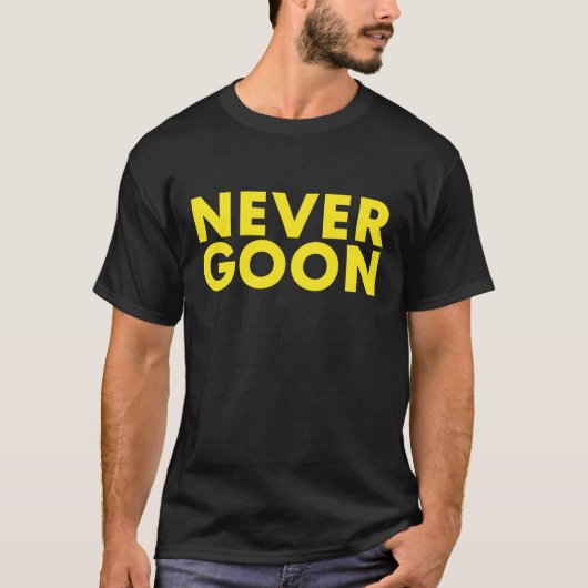GOON Funny Gym Meme GEHT NIE T-Shirt (Vorderseite)
