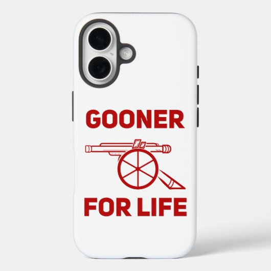 Gooner for Life Arsenal Case-Mate iPhone Hülle (Rückseite)