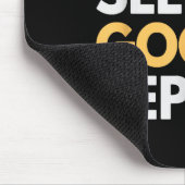 Gooner Funny Gooning Meme Eat Sleep Goon Repeat Mousepad (Ecke)